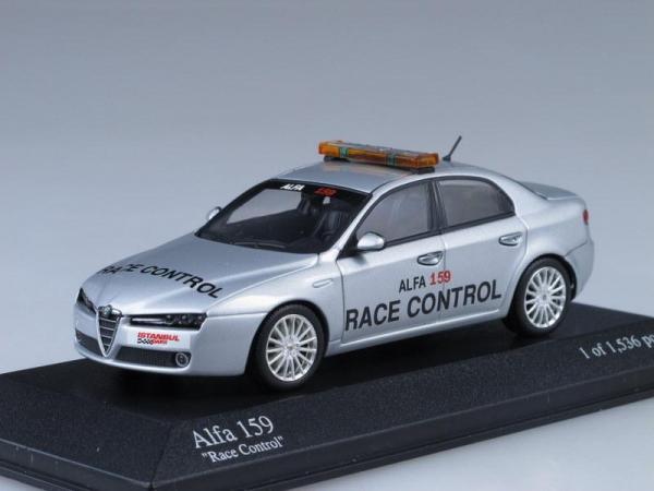 Alfa Romeo 159 "Race Control" (Minichamps) [2006г., Серебристый металлик, 1:43]
