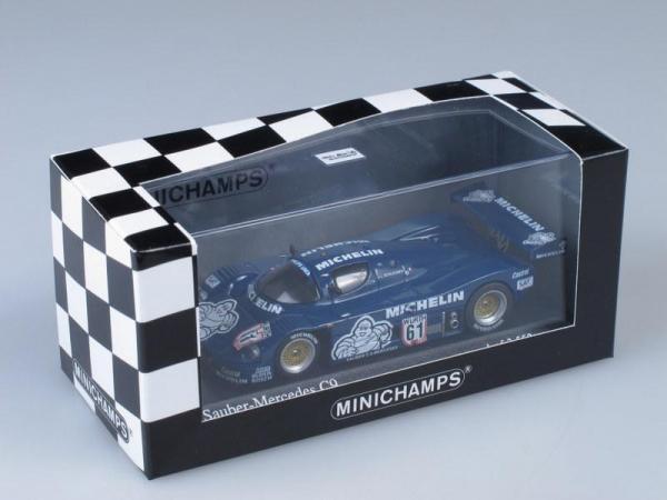 Sauber Mercedes C9 Supercup (Minichamps) [1987г., Синий, 1:43]
