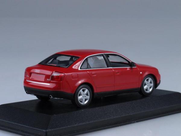 Audi A4 (Minichamps) [2000г., Красный, 1:43]