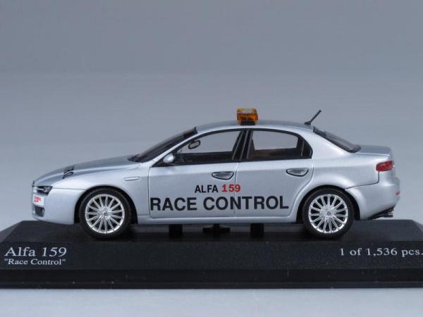Alfa Romeo 159 "Race Control" (Minichamps) [2006г., Серебристый металлик, 1:43]