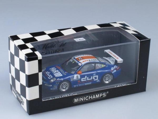 Porsche 911 GT3 Cup Supercup (Minichamps) [2006г., Синий, 1:43]