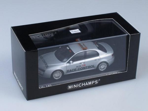 Alfa Romeo 159 "Race Control" (Minichamps) [2006г., Серебристый металлик, 1:43]