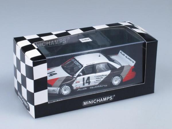 Audi 200 quattro Trans-Am Weekend Cleveland (Minichamps) [1979г., Белый, черный, 1:43]