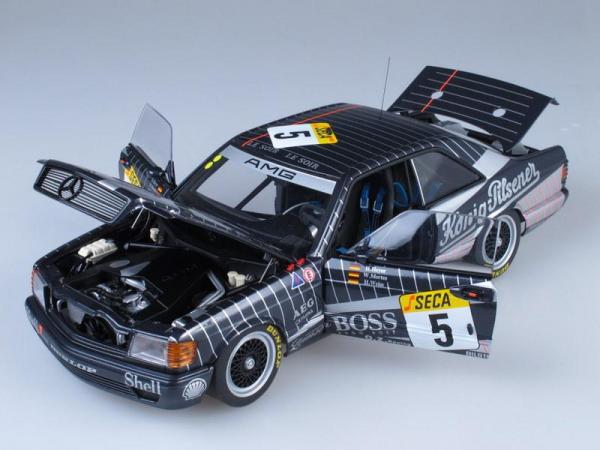 Mercedes-Benz 500 SEC AMG №5 24h Race Spa Franchorchamps (Autoart) [1989г., Черный, 1:18]