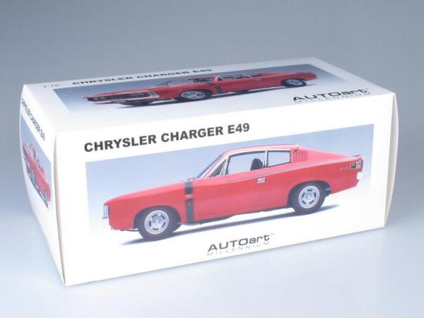 Chrysler Charger E49 (Autoart) [1968г., Красный, 1:18]
