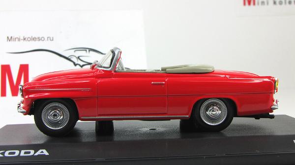 Skoda Felicia Roadster (Abrex) [1964г., Красный, 1:43]