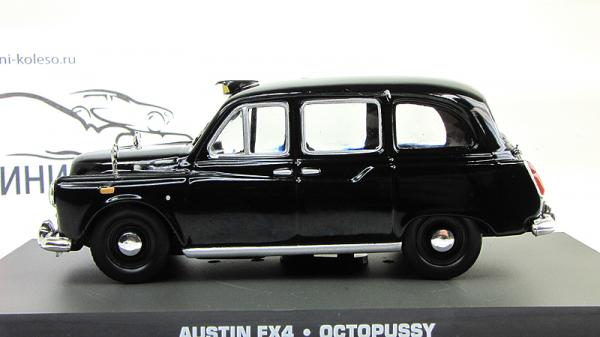 Austin FX4 London Taxi - James Bond 007Austin FX4 London Taxi - James Bond 007 «Octopussy» (Atlas/IXO) [1970г., Черный, 1:43]