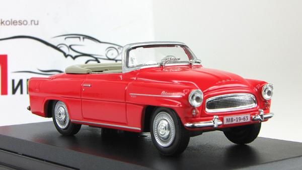 Skoda Felicia Roadster (Abrex) [1964г., Красный, 1:43]