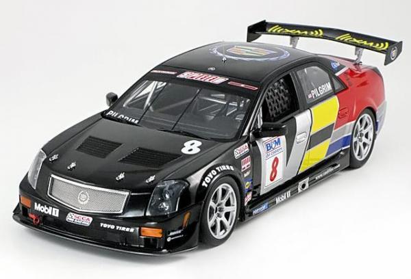Cadillac CTS-V No.8, Pilgrim SCCA World Challenge 2005 (Autoart) [2005г., Черный, 1:18]