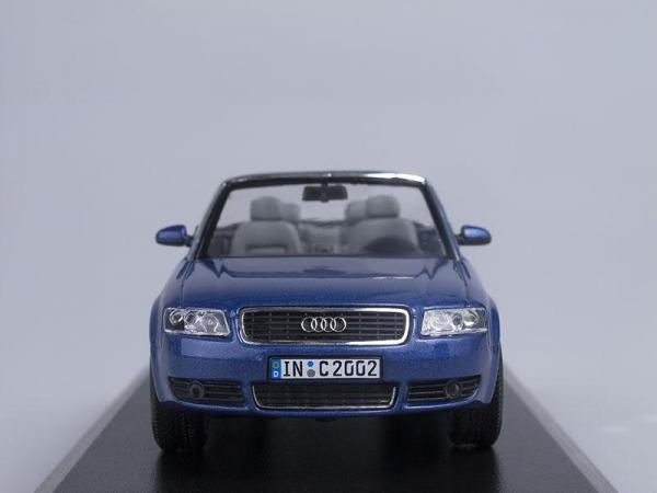 Audi A4 Cabriolet (Norev) [2004г., Темно-синий металлик, 1:43]