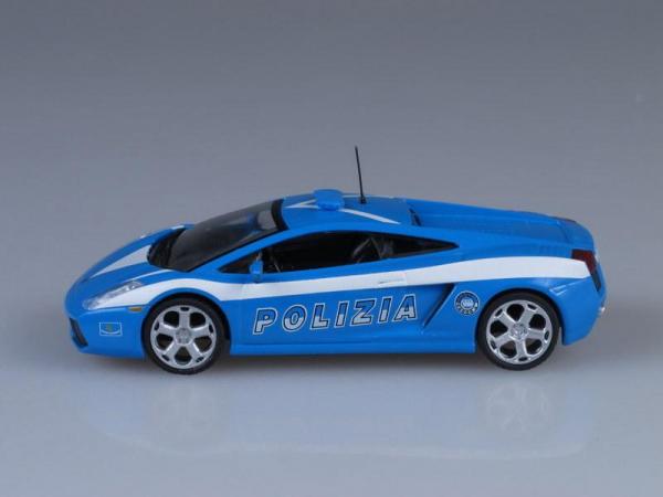 Lamborghini Gallardo, Полиция Италии (DeAgostini (Полицейские машины мира)) [2003г., Синий, 1:43]