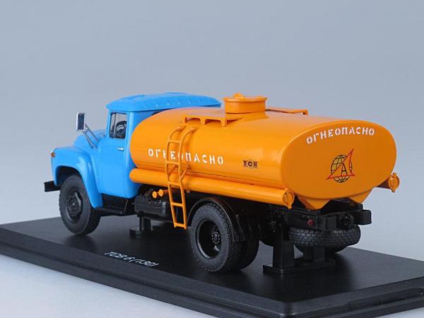 ТСВ-6 (ЗИЛ-130) (Start Scale Models (SSM)) [1974г., Голубая кабина и оранжевая цистерна, 1:43]