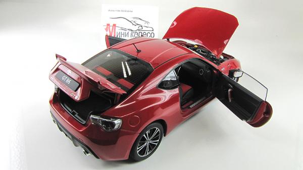 TOYOTA GT86 (Autoart) [2012г., Красный, 1:18]