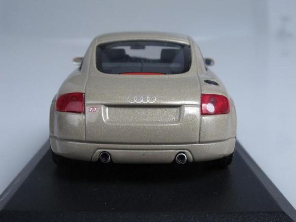 Audi TT Coupe (Minichamps) [1999г., Бежевый металлик, 1:43]