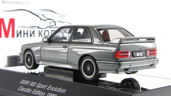 BMW M3 Sport Evolution (Autoart) [1990г., Серебристый, 1:43]