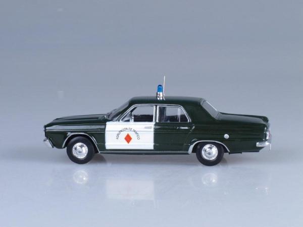 Dodge Dart, Полиция Испании (DeAgostini (Полицейские машины мира)) [1963г., Темно-зеленый и белый, 1:43]