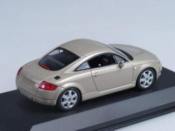 Audi TT Coupe (Minichamps) [1999г., Бежевый металлик, 1:43]