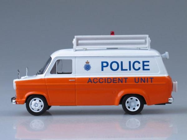 Ford Transit MK1, Полиция Великобритании (DeAgostini (Полицейские машины мира)) [1973г., Белый и оранжевый, 1:43]