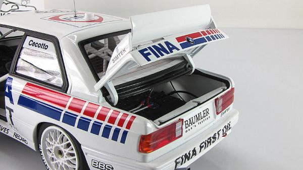 BMW M3 DTM 1992 "FINA" C.CECOTTO #7 (Autoart) [1982г., Белый, 1:18]