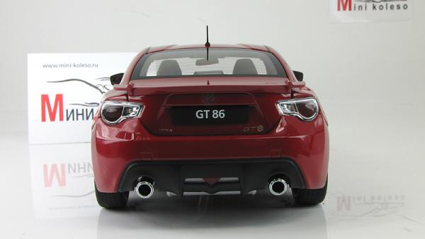 TOYOTA GT86 (Autoart) [2012г., Красный, 1:18]