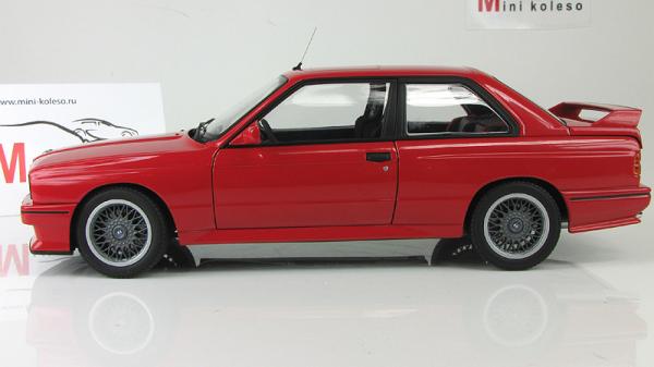BMW E30 M3 SPORT EVOLUTION (Autoart) [1982г., Красный, 1:18]