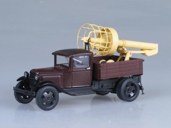 ТВГ-11 (АА) автовышка (Vector-Models) [1932г., Темно-бордовый, 1:43]