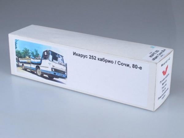 Икарус 252 кабрио (Vector-Models) [1980г., Белый, 1:43]