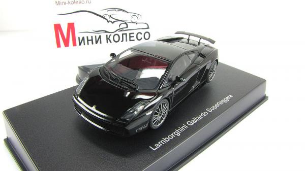 LAMBORGHINI GALLARDO SUPERLEGGERA (Autoart) [2007г., Черный, 1:43]