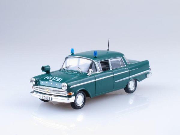 Opel Kapitan, Полиция Германии (DeAgostini (Полицейские машины мира)) [1960г., Зеленый, 1:43]