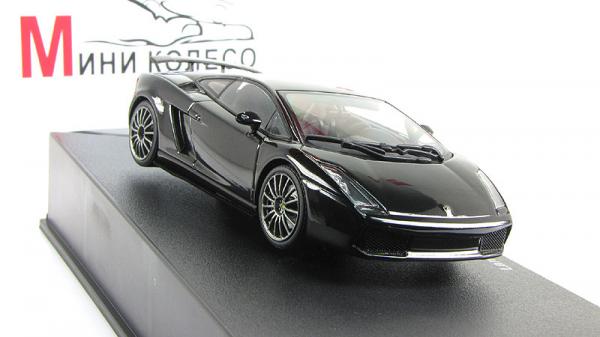 LAMBORGHINI GALLARDO SUPERLEGGERA (Autoart) [2007г., Черный, 1:43]