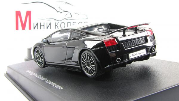 LAMBORGHINI GALLARDO SUPERLEGGERA (Autoart) [2007г., Черный, 1:43]