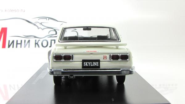 Nissan Skyline 2000 GT-R KPGC10 (Kyosho) [1971г., Белый, 1:43]