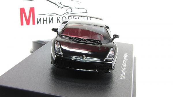 LAMBORGHINI GALLARDO SUPERLEGGERA (Autoart) [2007г., Черный, 1:43]