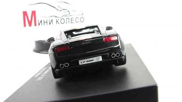 LAMBORGHINI GALLARDO LP550-2 BALBONI (Autoart) [2009г., Черный, 1:43]