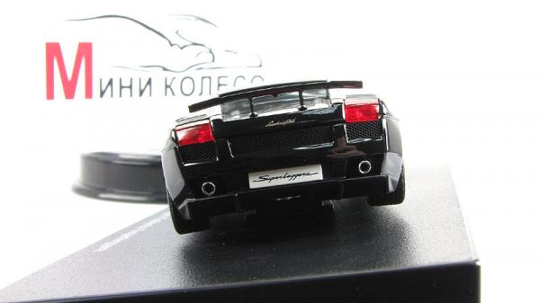 LAMBORGHINI GALLARDO SUPERLEGGERA (Autoart) [2007г., Черный, 1:43]