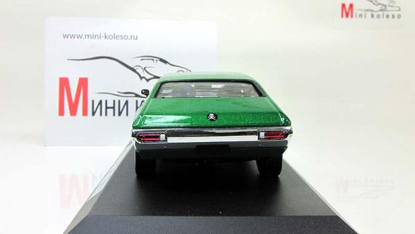 Ford Gran Torino из кинофильма "Форсаж 4" (Greenlight) [1972г., Зеленый металлик, 1:43]