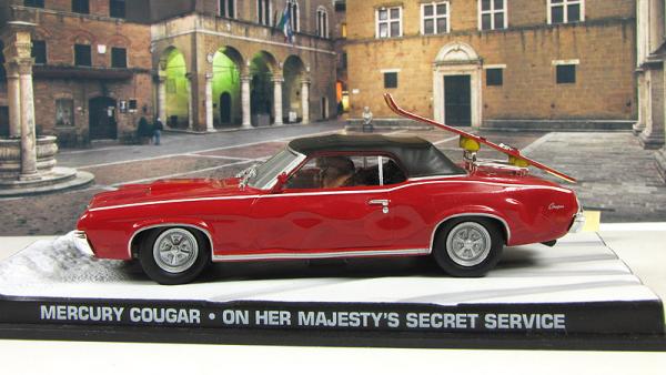 Mercury Cougar On Her Majestys Secret Service 1969 Red (Atlas/IXO) [1969г., Красный, 1:43]