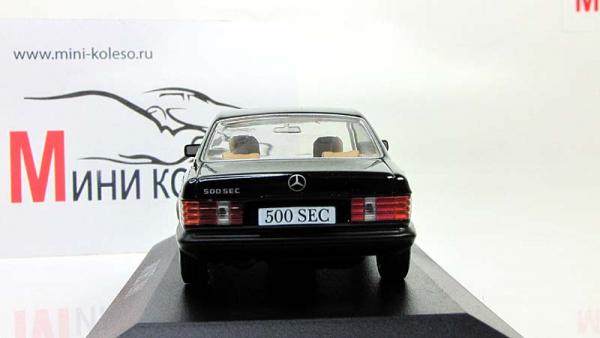 Mercedes Benz 500 SEC (Altaya) [1981г., Черный, 1:43]