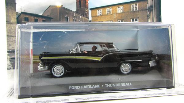 FORD Fairlane Skyliner Thunderball 1965 Black (Atlas/IXO) [1965г., Черный, 1:43]