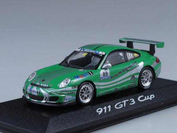 Porsche 911 GT3 Cup (Minichamps) [2006г., Зеленый, 1:43]