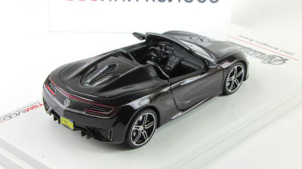 ACURA NSX Roadster 2012 машина Тони Старка из к/ф "Мстители" (True Scale Miniatures) [2012г., Черный, 1:43]