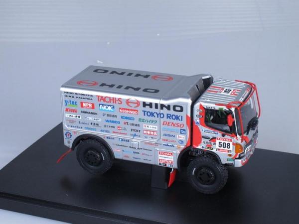 Hino 500 Series Dakar Rally (Autoart) [2012г., Серый и красный, 1:43]