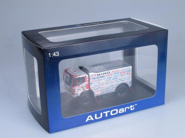 Hino 500 Series Dakar Rally (Autoart) [2012г., Серый и красный, 1:43]