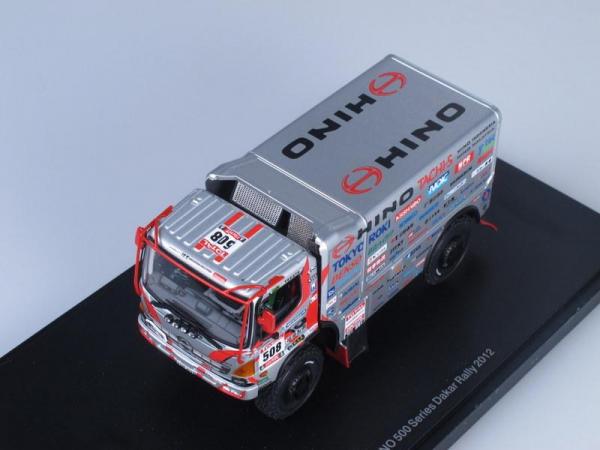 Hino 500 Series Dakar Rally (Autoart) [2012г., Серый и красный, 1:43]