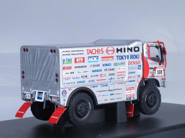 Hino 500 Series Dakar Rally (Autoart) [2012г., Серый и красный, 1:43]