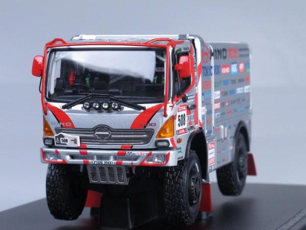 Hino 500 Series Dakar Rally (Autoart) [2012г., Серый и красный, 1:43]