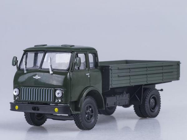 МАЗ-500 бортовой (Наш Автопром) [1965г., Темно-зеленый, 1:43]