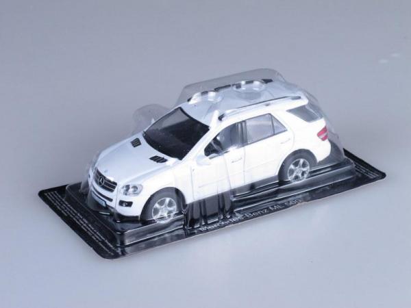 Mercedes-Benz ML500 (DeAgostini (Суперкары мира)) [2000г., Белый, 1:43]
