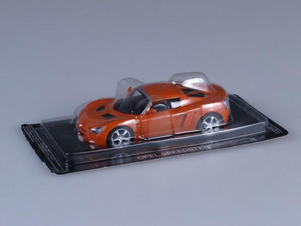 Opel Speedster (DeAgostini (Суперкары мира)) [2000г., Оранжевый, 1:43]