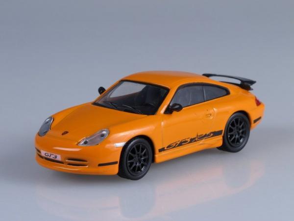 Porsche 911 GT3 (DeAgostini (Суперкары мира)) [1999г., Оранжевый, 1:43]
